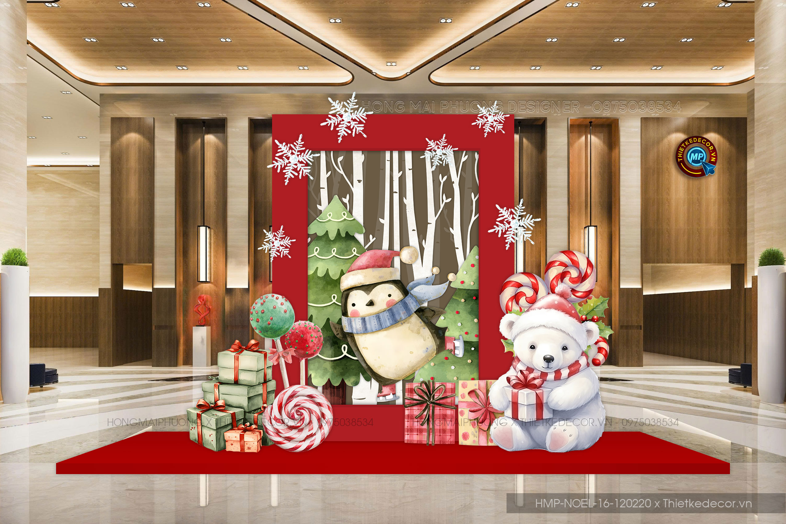 File thiết kế trang trí Giáng sinh Noel Merry Chrismas, checkin trường học, TTTM, chung cư, nhà hàng, khách sạn, quán cà phê...